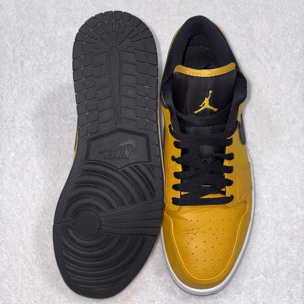 Size 12 - Air Jordan 1 Low University Gold Black
